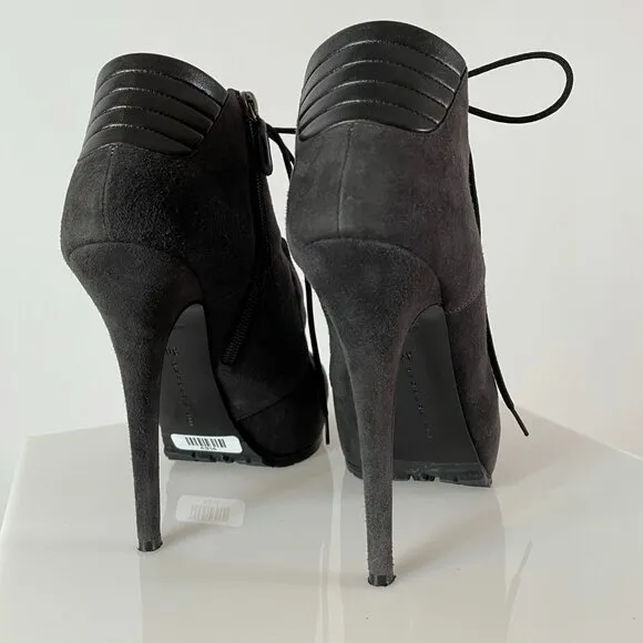 Barbara Bui Suede Lace Up Booties – For the Bad *ss Queen!