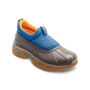 BASS OUTDOOR Womens Blue Waterproof Field Round Toe Slip On Duck Boots 7 M