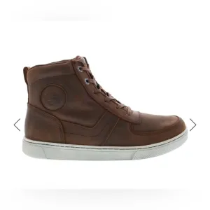 Bateman Overlay Brown w Laces Men's Harley-Davidson Boot D93801 Size 10.5 M