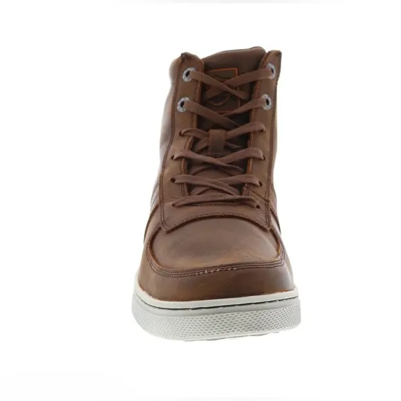 Bateman Overlay Brown w Laces Men's Harley-Davidson Boot D93801 Size 10.5 M