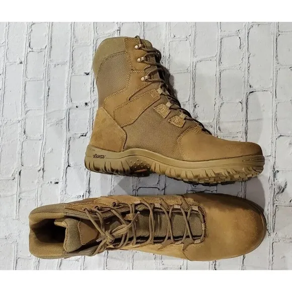 Bates 8&quot; Maneuver Coyote Hot Weather Tactical Boots E05580 MENS SIZE 15