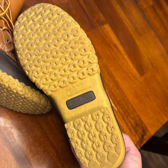 Bean Boots L.L. Bean Brown and Black Duck Boots