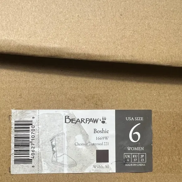 BEARPAW Boshie Boots Women size 6 New