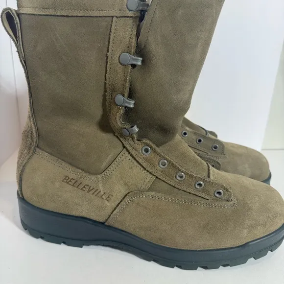 Belleville Goretex 675ST Steel Toe Sage Green Cold Weather Combat Boots US 12 R