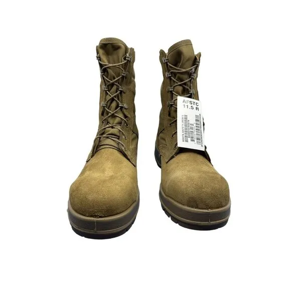 Belleville Mens 11.5r Steel Toe Hot Weather Boots AFSTC 2055219 New In box