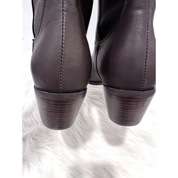 Billini Urson Dark Brown Western Cowboy Boots Women Size 10