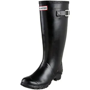 Black Matte Hunter “Huntress” wide-leg boots, MSRP $165, 9 women/8 men