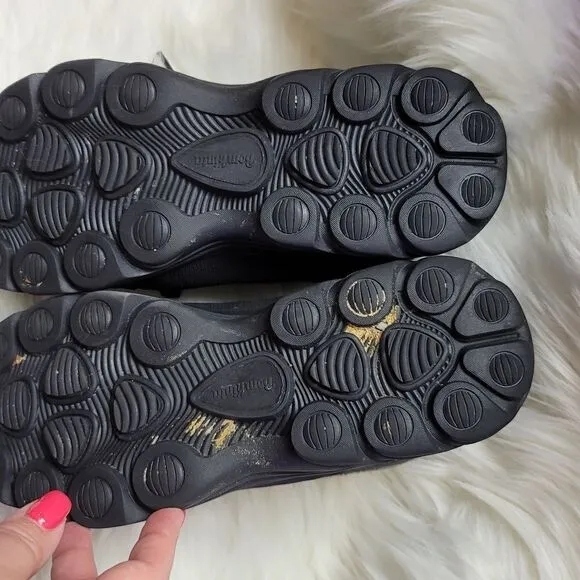 Black BomKinta Fur Lined Winter Boots.