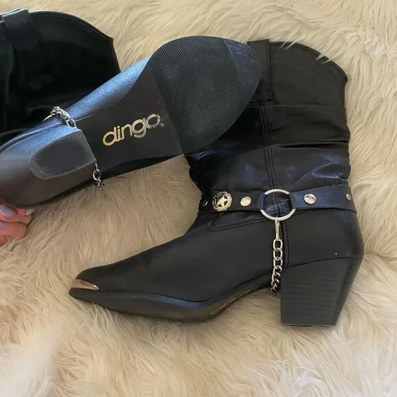 Black cowgirl boots