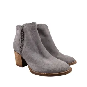 Blondo Shoes Womens 6 Booties Block Heel Leather Waterproof Ankle Boot Fashion