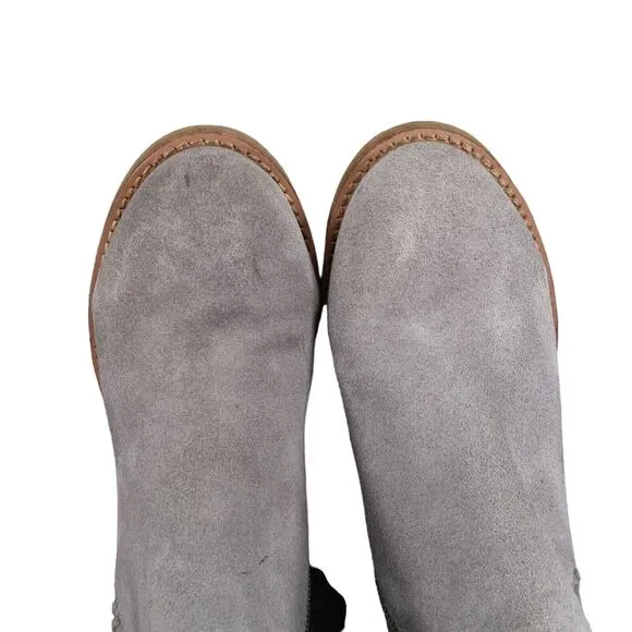Blondo Shoes Womens 6 Booties Block Heel Leather Waterproof Ankle Boot Fashion