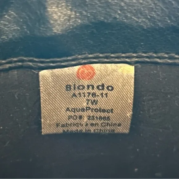 Blondo Women’s Velente Tall Waterproof‎ Leather Riding Boots Zip Black Size 7W
