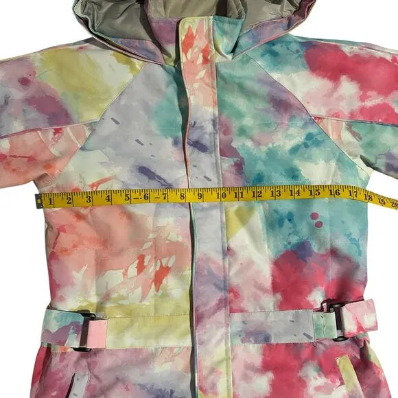 Blue Magic Winter Colorful All In One Piece Ski Jumpsuit Kids 9-10