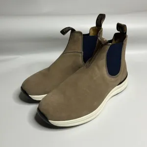 Blundstone 2146 Suede Chelsea Active Boots Sand Navy Mens US Size 10