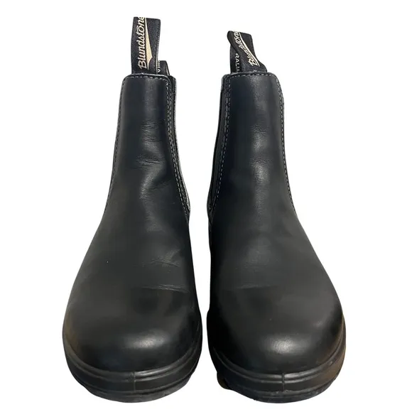 Blundstone Women’s Leather Boots High Top Voltan Black Size 8.5 US