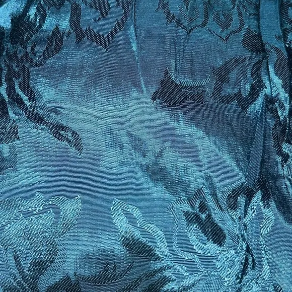 BOG Band of the Free CELENE DEEP TEAL LAYERED MIDI SKIRT NWT