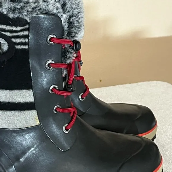 Bogs Arcata Wool Blendd Snow Boots Sz Youth 6