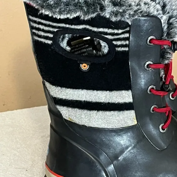 Bogs Arcata Wool Blendd Snow Boots Sz Youth 6