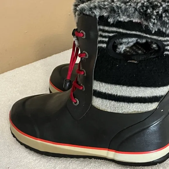 Bogs Arcata Wool Blendd Snow Boots Sz Youth 6