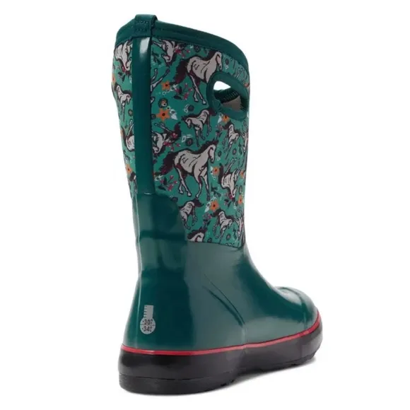 Bogs Classic 11 Unicorn Awesome Insulated Rain Boots Kids Multi Sizes BNWT