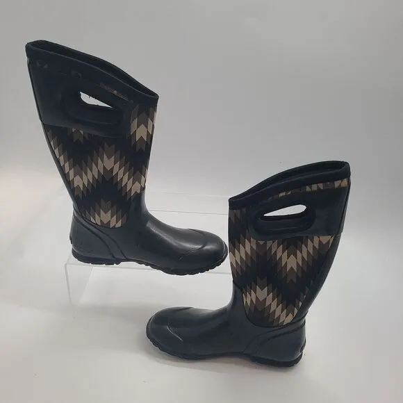 BOGS North Hampton Native Rain Boot - Womens US size 7 Neo-Tech Lite Rated 5 F