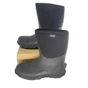 Bogs Pull On Boots Neo Tech Men Size 9 Black‎ Waterproof Cold Weather