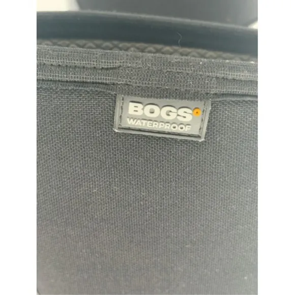 Bogs Pull On Boots Neo Tech Men Size 9 Black‎ Waterproof Cold Weather