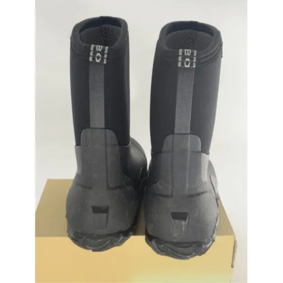 Bogs Pull On Boots Neo Tech Men Size 9 Black‎ Waterproof Cold Weather