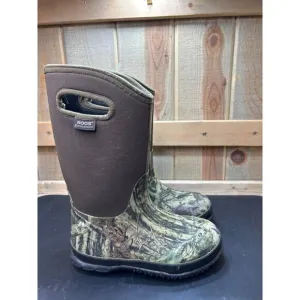 Bogs Youth Size 3 Mossy Oak Waterproof Insulated Rubber Boots