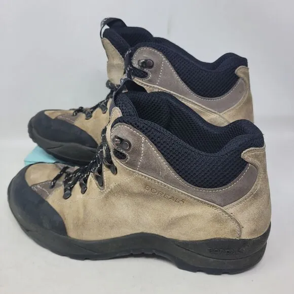 Boreal Trekking Boots Mountaineering Hiking Men's sz 10.5 Eu 44 Tan Black Norway