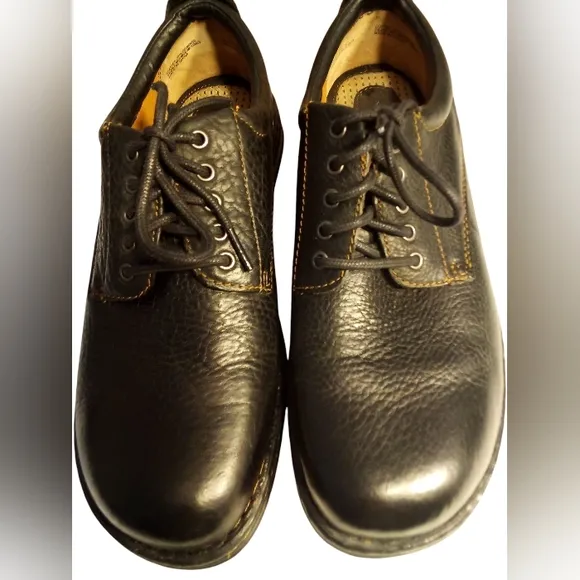 BORN-HAND STITCHED SHOES, NWOT, Pebble Leather Upper &amp; Linings, Size 10.5 M