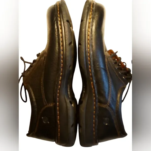 BORN-HAND STITCHED SHOES, NWOT, Pebble Leather Upper &amp; Linings, Size 10.5 M
