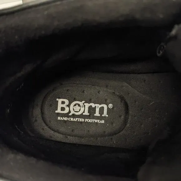 Born Sean Lace-Up Boots, Grey Leather, Men's 13 M