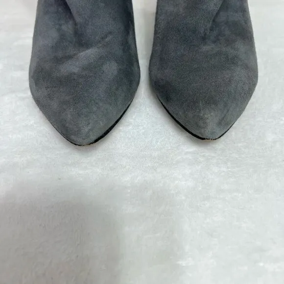 Botkier Gray Suede Sasha Ankle Boots  7 Women