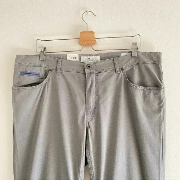 BRAX Feel Good Cooper Fancy Stretch Five Pocket Pants in Tritone Sz 40/34