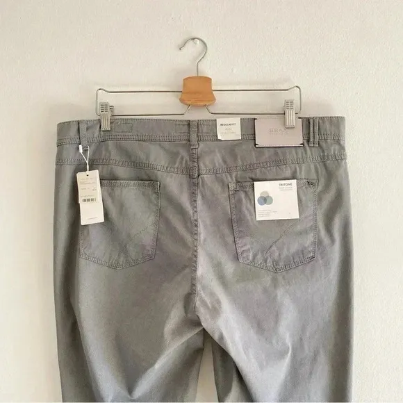 BRAX Feel Good Cooper Fancy Stretch Five Pocket Pants in Tritone Sz 40/34