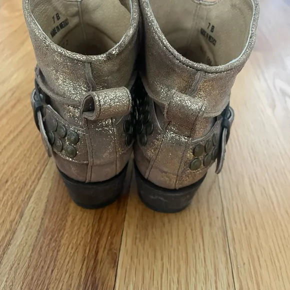 Brown Kids Ankle Boots