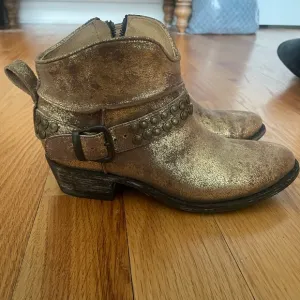 Brown Kids Ankle Boots
