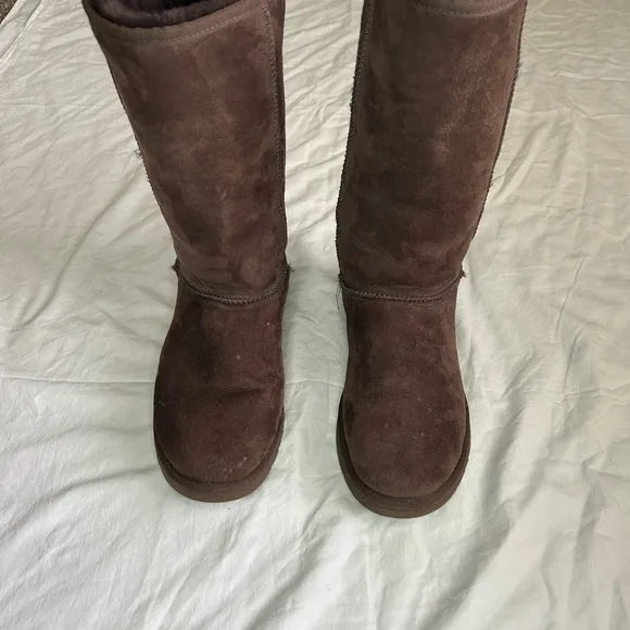 Brown Suede Boots