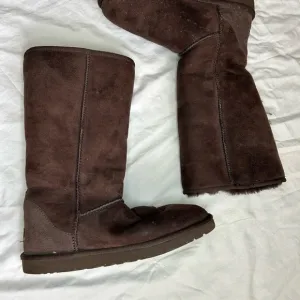 Brown Suede Boots