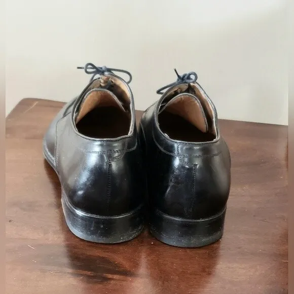 Bruno Magli  Loren Men's Black Leather Dress Shoes Made in Italy  Size 1…