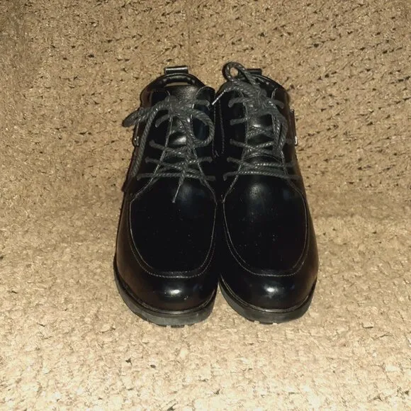 BUGARRI-Black Leather Boots-Elevator/Height Increasing-4.75&quot; Heel-Size 5.5UK/6.5