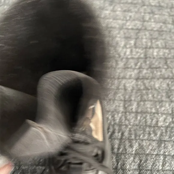 Burberry Check Fur Lined Rain/Winter Boots