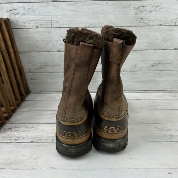 Cabela's Boots Insulated Winter Hunting Tagged Men's Size 9 *but looks like a 12