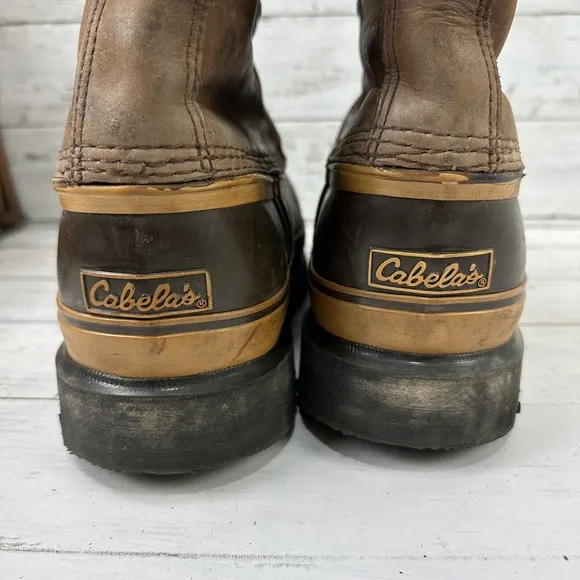 Cabela's Boots Insulated Winter Hunting Tagged Men's Size 9 *but looks like a 12