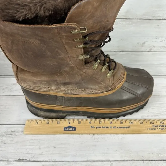Cabela's Boots Insulated Winter Hunting Tagged Men's Size 9 *but looks like a 12