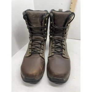 Cabela's Brown‎ Leather Work Boots Men's Size 9 818573