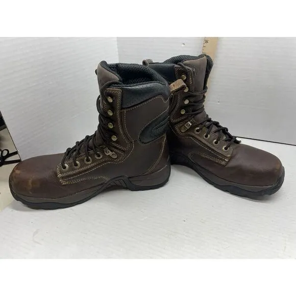 Cabela's Brown‎ Leather Work Boots Men's Size 9 818573