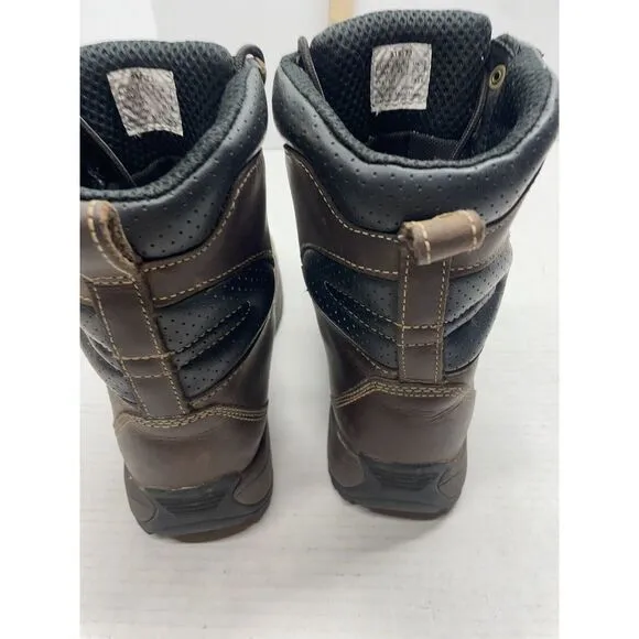 Cabela's Brown‎ Leather Work Boots Men's Size 9 818573