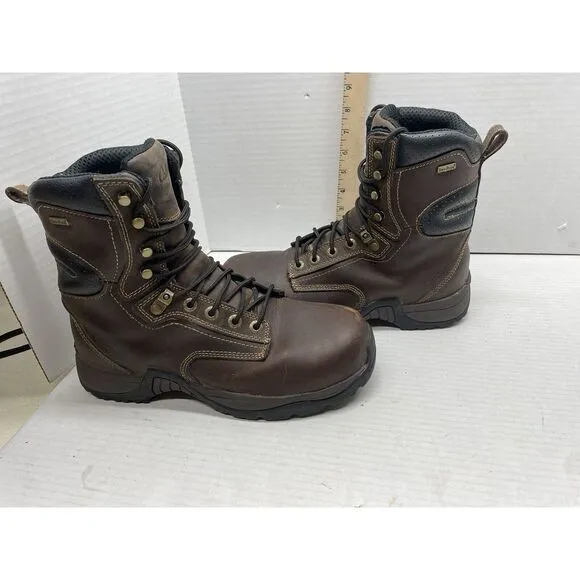 Cabela's Brown‎ Leather Work Boots Men's Size 9 818573